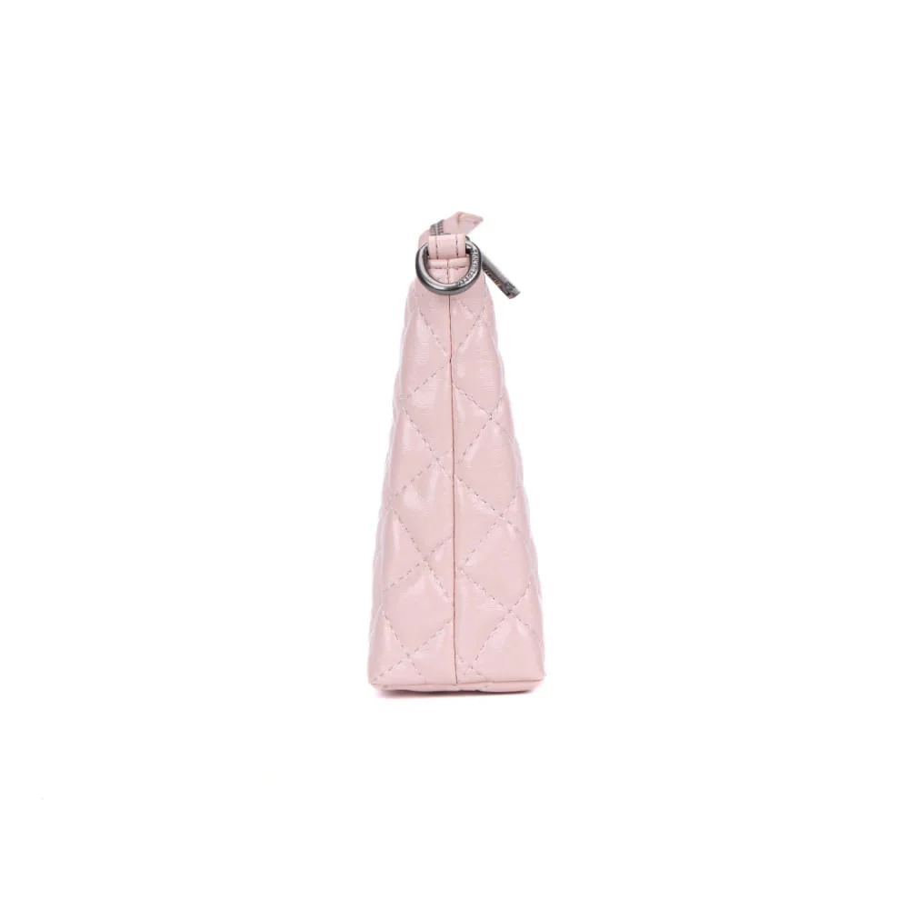 Bolsa Rose Verniz Matelassê Alça Fina Transversal - vista 3 de 6