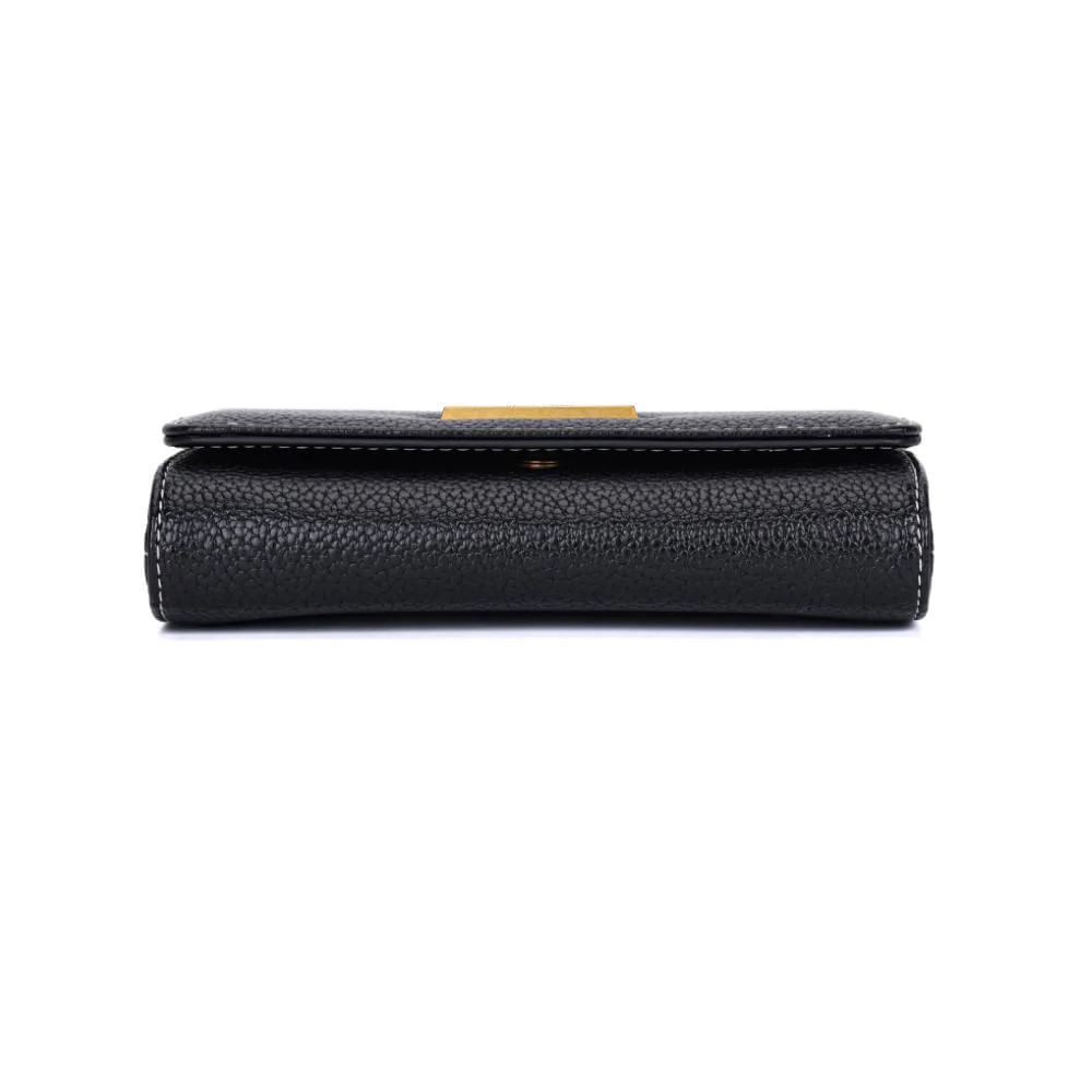 Kit Presente Bolsa Transversal e Porta Cartão Preto - vista 8 de 10