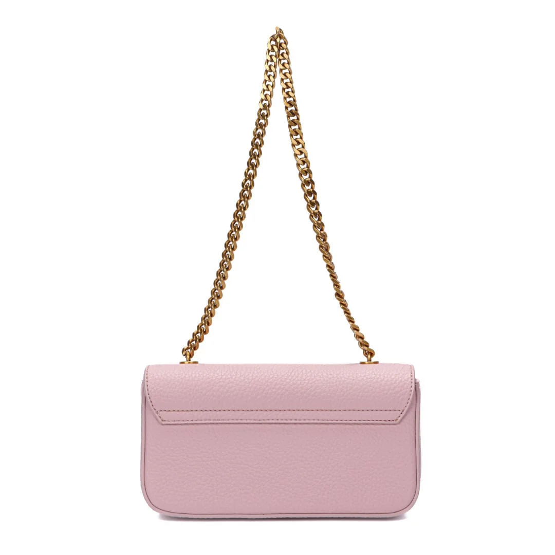 Bolsa Pequena Floater Rosa Candy Alça Corrente Ombro - vista 7 de 7