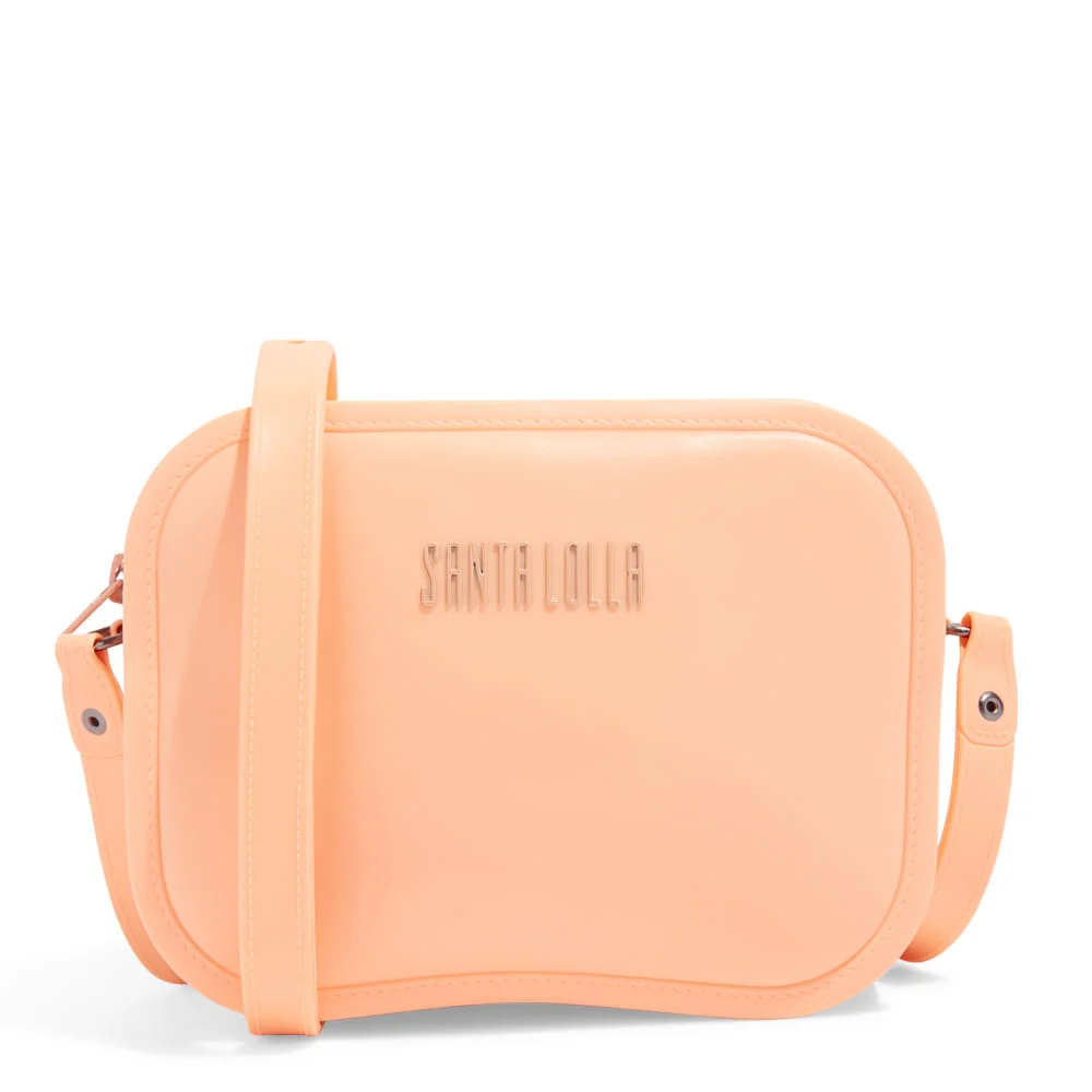 Bolsa Borracha Alça Transversal Laranja - vista 1 de 3