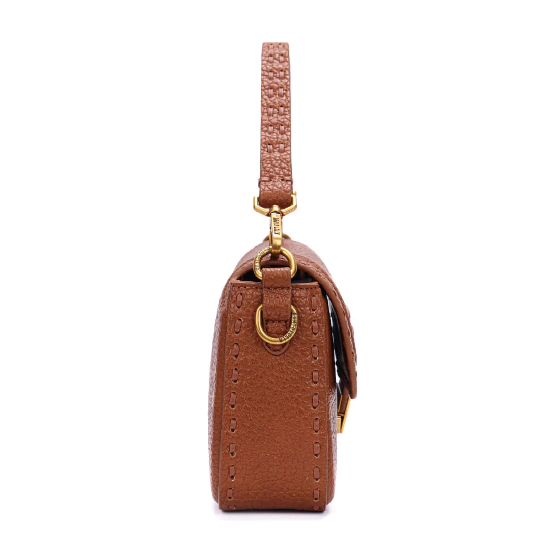 Bolsa Marrom Floater Transversal Pequena - vista 6 de 7
