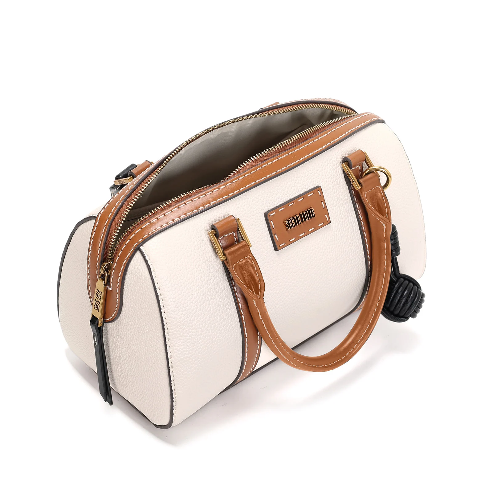 Bolsa Baú Floater Off White Pespontos - vista 3 de 3