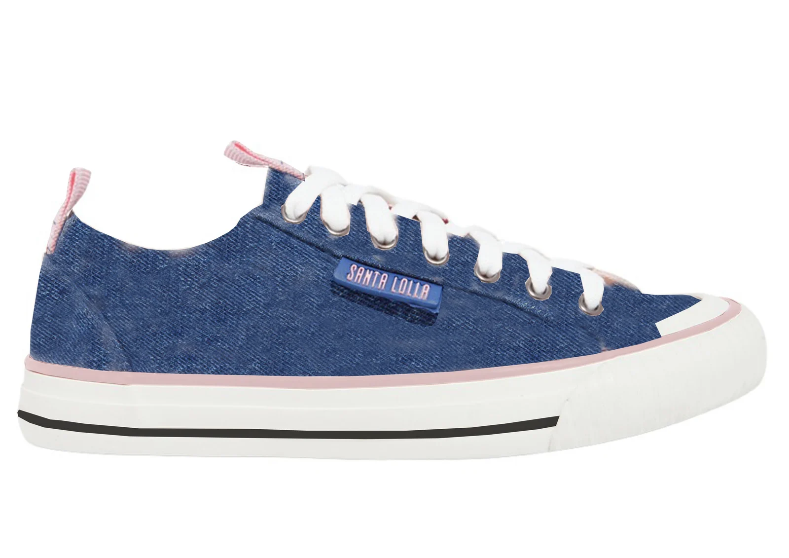 Tênis Infantil Jeans Stone Azul Claro - vista 1 de 1
