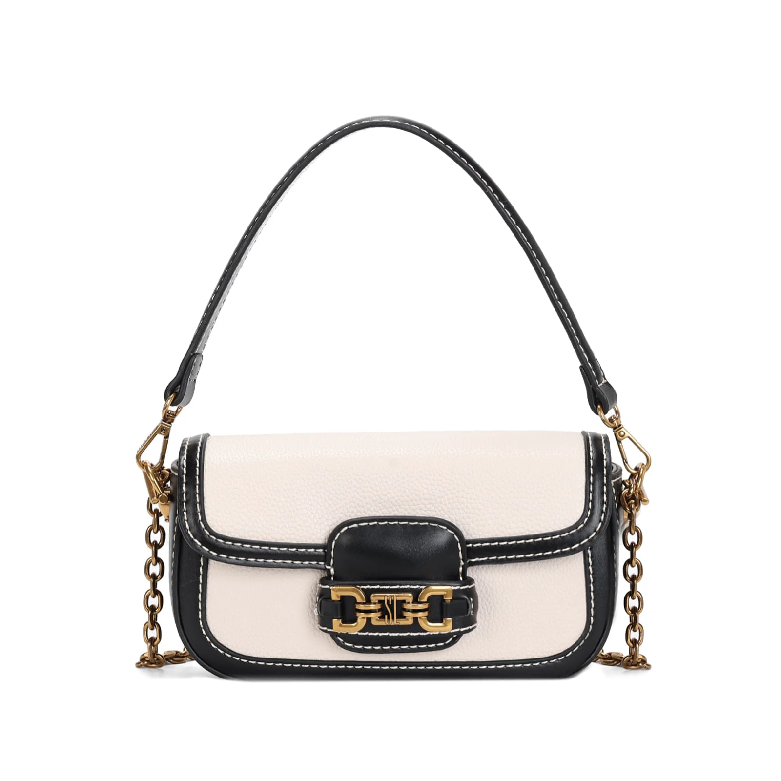 Bolsa Pequena Material Floater Off White Duas Alças - vista 1 de 3